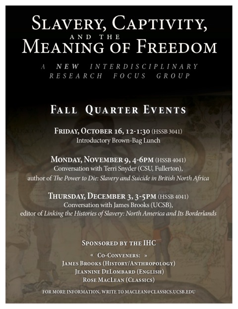 Slavery Captivity And The Meaning Of Freedom Rfg Interdisciplinary