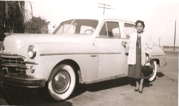 Luz Sarmiento Arbolante_First day in Lamont Ca_1952 (2)
