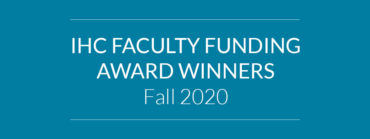 Faculty Funding Award Winners