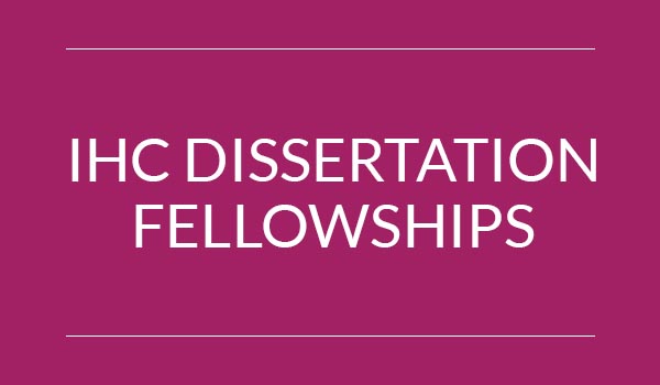 Dissertation Fellowships