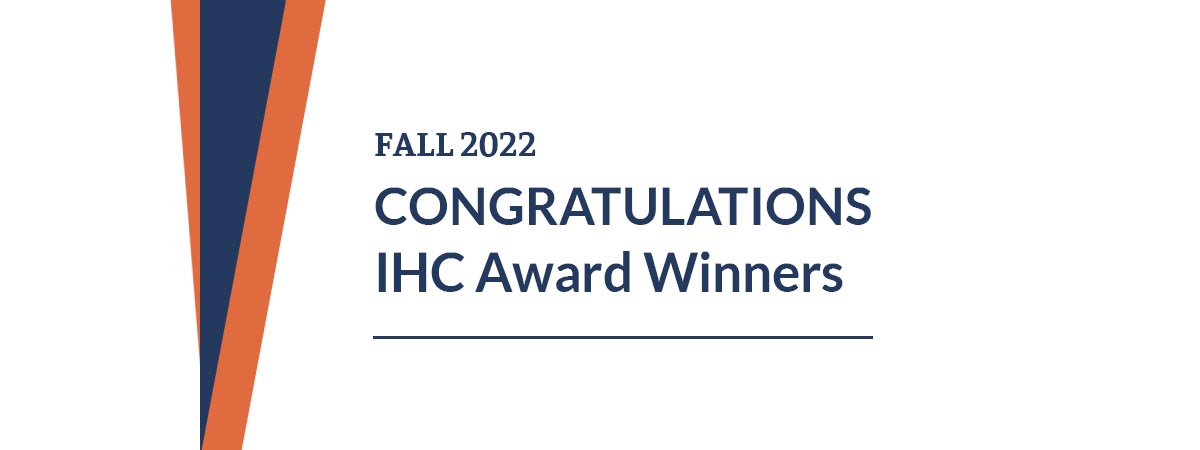 Fall 2022 Award Winners